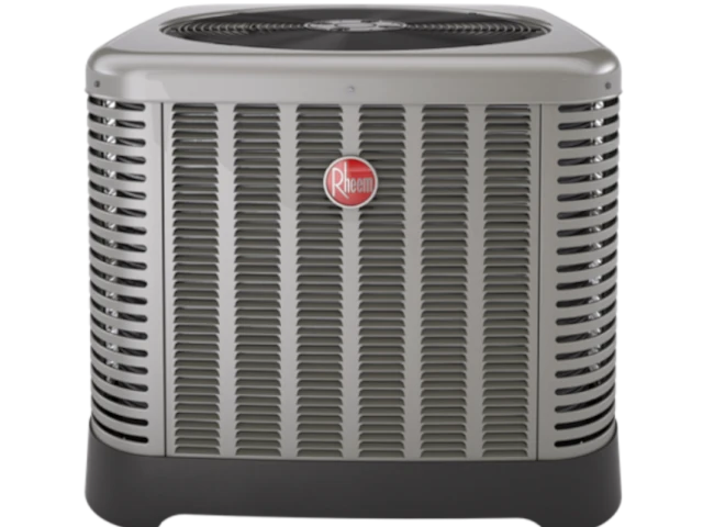 Rheem central air conditioner repair by certified technicians - high-quality HVAC service for your home